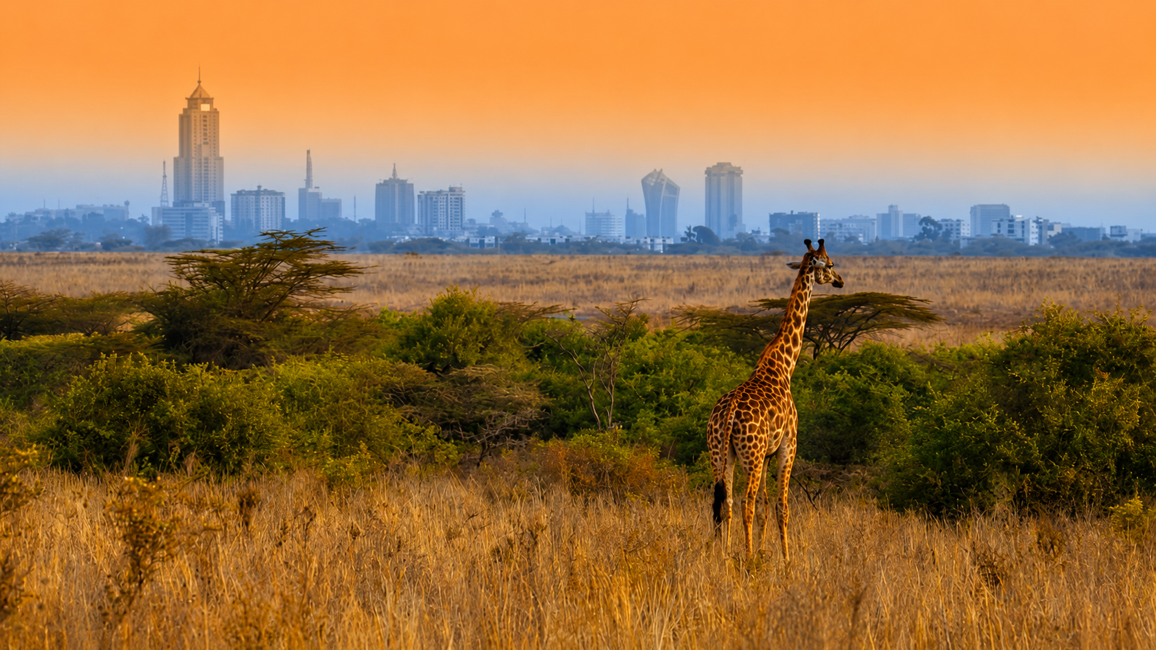 Giraffe in Nairobi